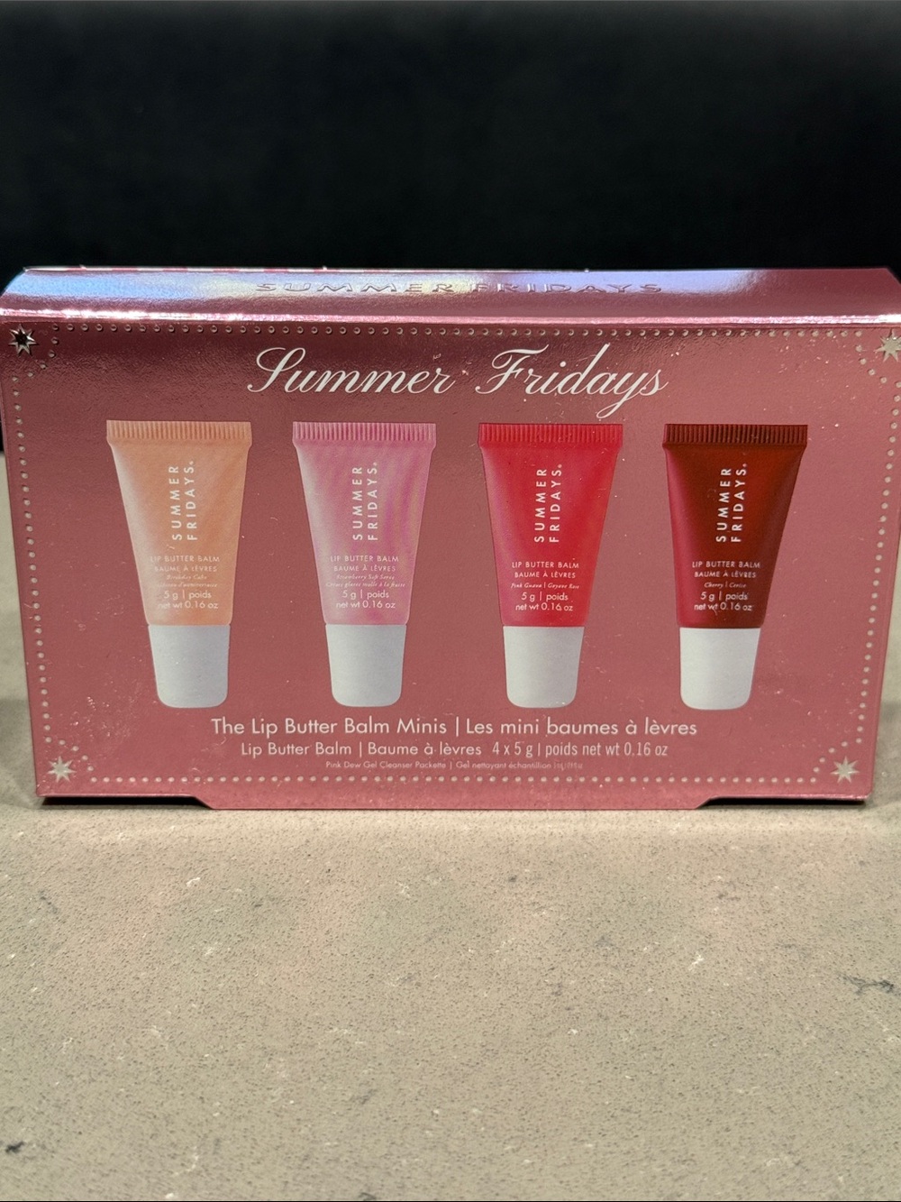 Summer Fridays Lip Butter Balm Minis — set of 4.